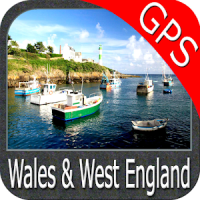 Wales and West England GPS Map Navigator