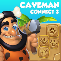 Caveman conecta 3 rompecabezas