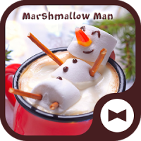 Cute Wallpaper Marshmallow Man Theme