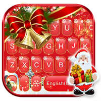 Red Christmas1 Tema de teclado