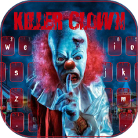 Scary Killer Clown Keyboard Theme