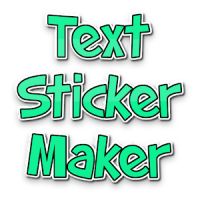 Text sticker maker