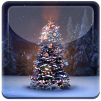 Winter Snow Christmas Tree LWP