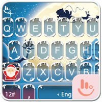 Snowy Christmas Keyboard Theme