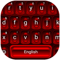 Teclado rojo para Android