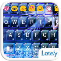 Lonely Emoji Keyboard Theme
