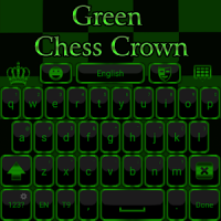 Green Crown Keyboard theme