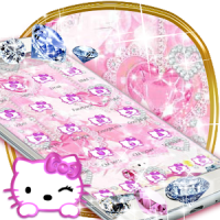 Kitten pink diamonds sweet princess theme