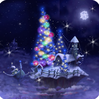 Christmas Snow Fantasy Live Wallpaper Full