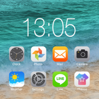 Tema de OS 11 Launcher y estilo de Phone X