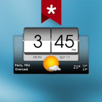 3D Flip Clock & Weather Ad-free