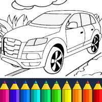 Carros colorir jogo