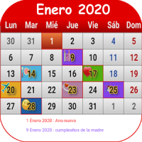 Peru Calendario - feriados 2020 - 2023