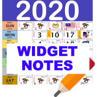 Malaysia Calendar 2021 /2020 Widget Gaji