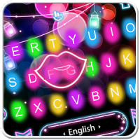 Colorful Sparkling Light Keyboard Theme