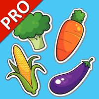 Vegetables Cards PRO (Learn English Faster)
