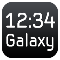 Galaxy Clock Widget