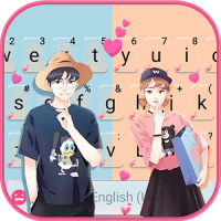 Love Couple Keyboard Theme