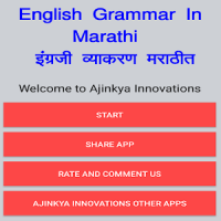 English Grammar In Marathi