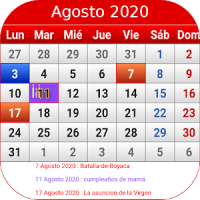 Colombia Calendario 2020