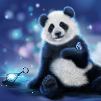 Oso Panda Fondo Animado