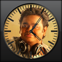 A R RAHMAN Clock Widget