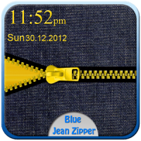 Blue Jean Zipper Go Locker