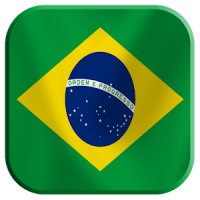 Brasil Bandera fondo animado