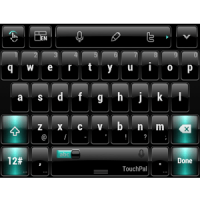 Keyboard Theme Dusk BlackGreen