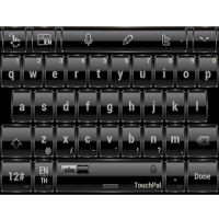 Keyboard Theme Frame Black