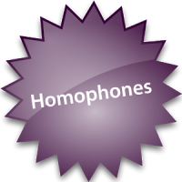 Homophones