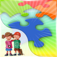 Kids Fill Puzzles
