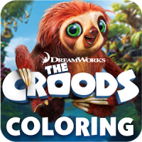 The Croods Coloring Storybook