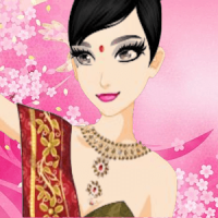 Make Indian girl Dress up