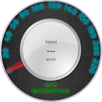 Light GPS Speedometer: kph/mph