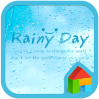 rainy day dodol launcher theme