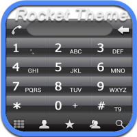 RocketDial UKR Black Theme