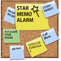 Star memo alarm
