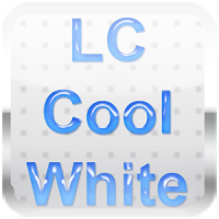 LC Cool White Theme for Nova/Apex Launcher