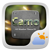 Camo GO Weather Widget Theme