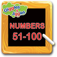 Numbers 51-100 for LKG Kids - Giggles & Jiggles
