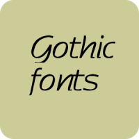 Gothic Font for Samsung Galaxy