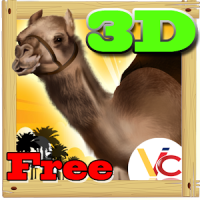 3D chameau course