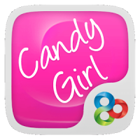 Candy Girl GO Launcher Theme