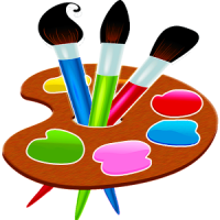 Painting and drawing game