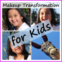 Makeup Transformation for Kids