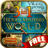 Hidden Object Mystery Worlds Exploration 5-in-1