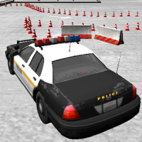 Police Car Estacionamento 3D
