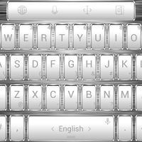 Keyboard Theme Frame W Silver