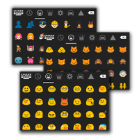 Inteligente Emoji teclado